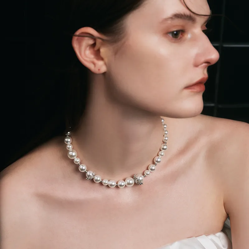 ZEGL Artificial Pearl Necklaces Women's-2