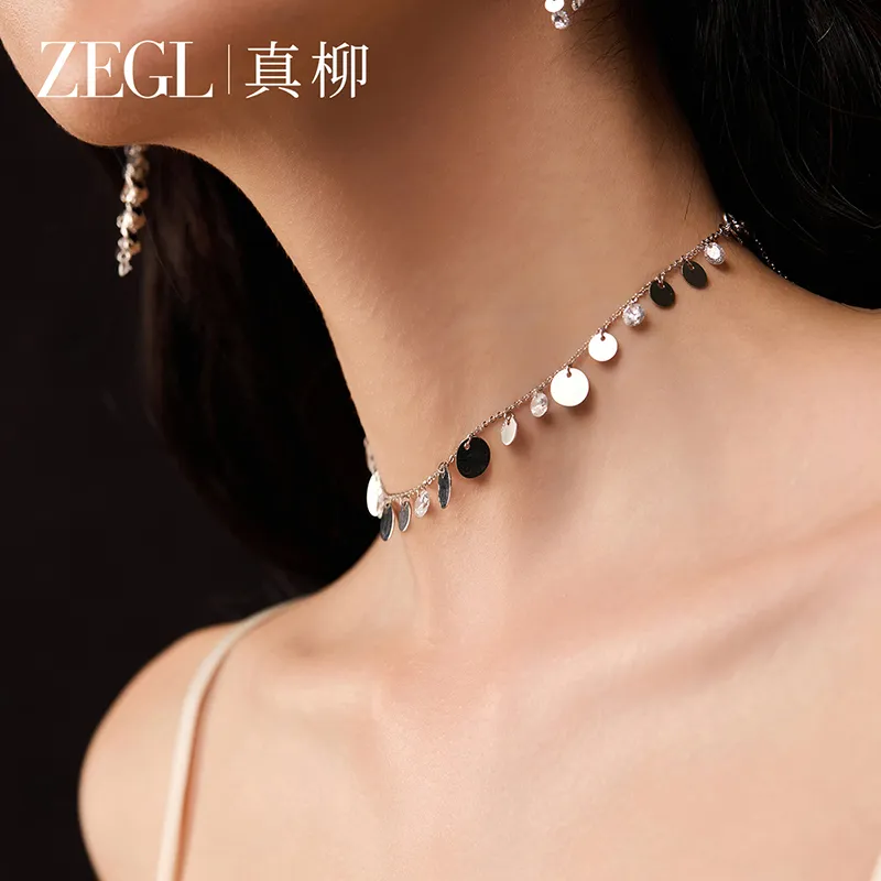 ZEGL Necklaces Women's-2