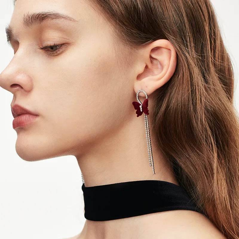 ZEGL Silver Stud Earrings Women's-2
