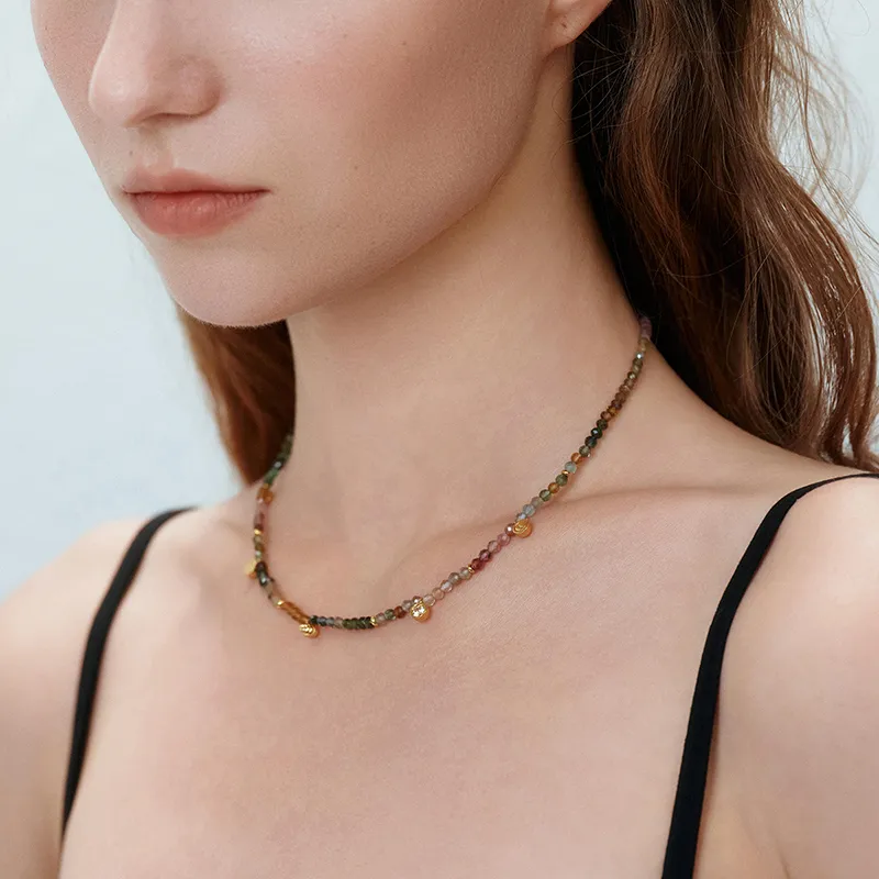 ZEGL Copper Plated 18K Gold Necklaces Women's-1