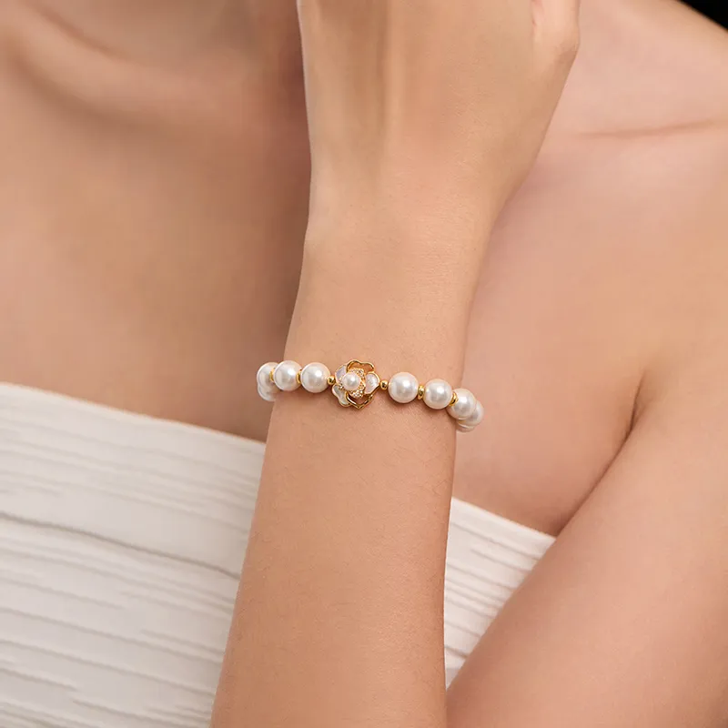 ZEGL Artificial Pearl Bracelets Women's-1
