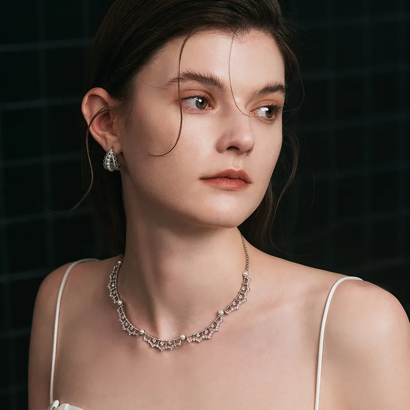 ZEGL Artificial Pearl Necklaces Women's-4