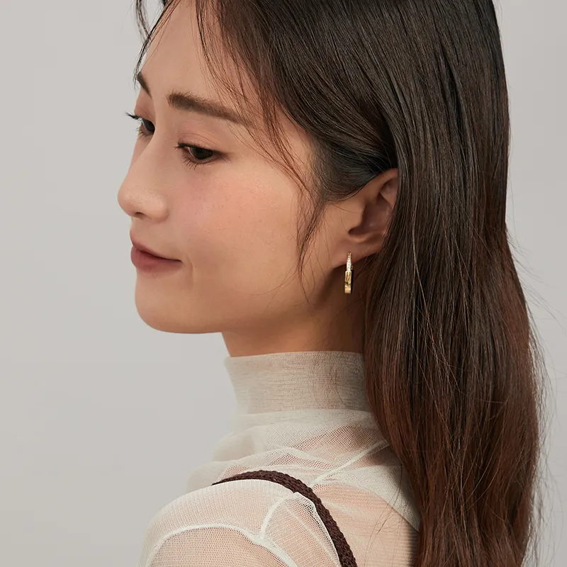 ZEGL Copper Drips Oil Earrings Women's-1