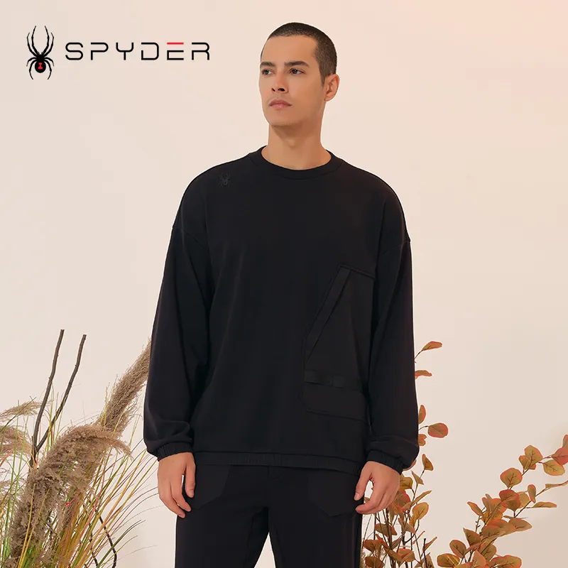 SPYDER Sweatshirts Men Black-2