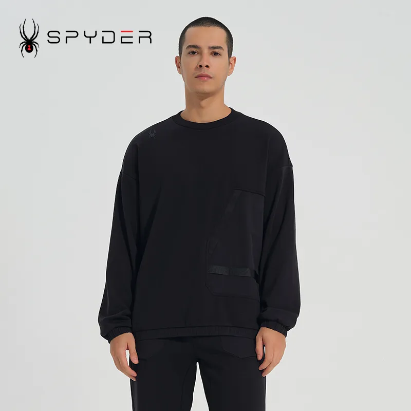 SPYDER Sweatshirts Men Black-1