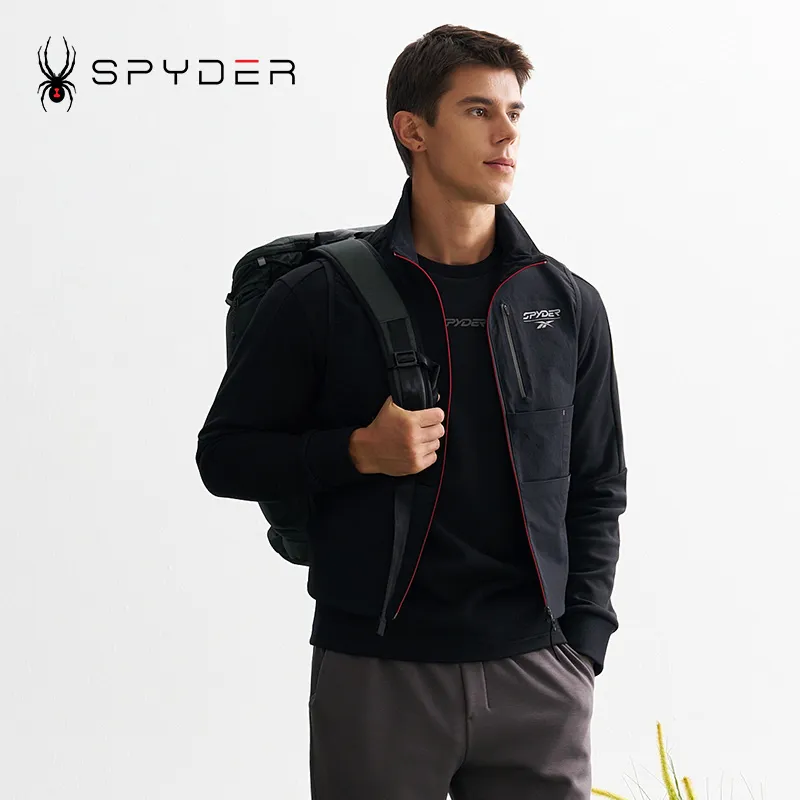 SPYDER x Reebok MOUNTAIN LIFE Vest Men's Black-2