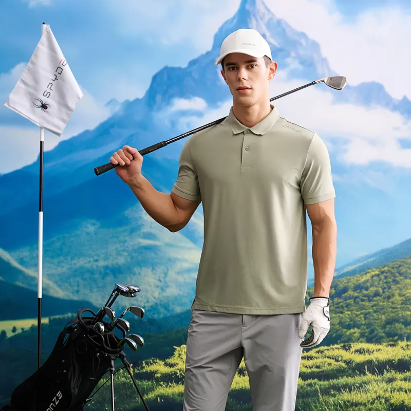 SPYDER NATURE GOLF Polo Shirt Men's-12
