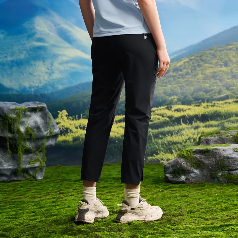 SPYDER TRAINING Casual Pants Women's Black-6