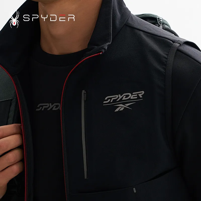 SPYDER x Reebok MOUNTAIN LIFE Vest Men's Black-5
