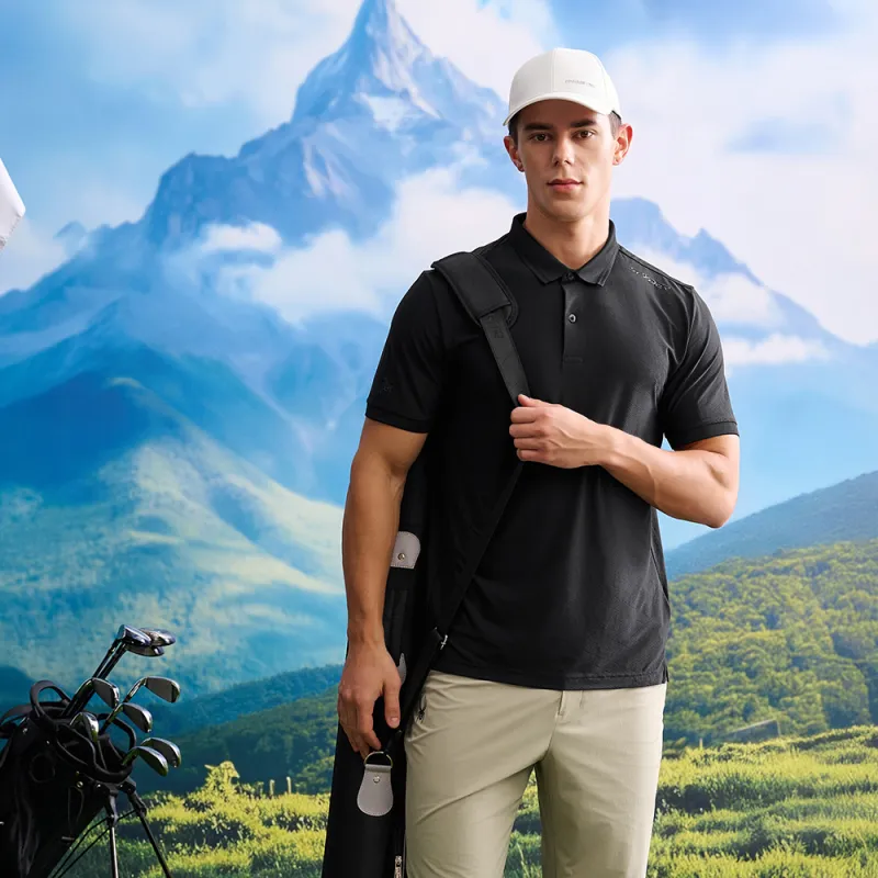 SPYDER NATURE GOLF Polo Shirt Men's-4