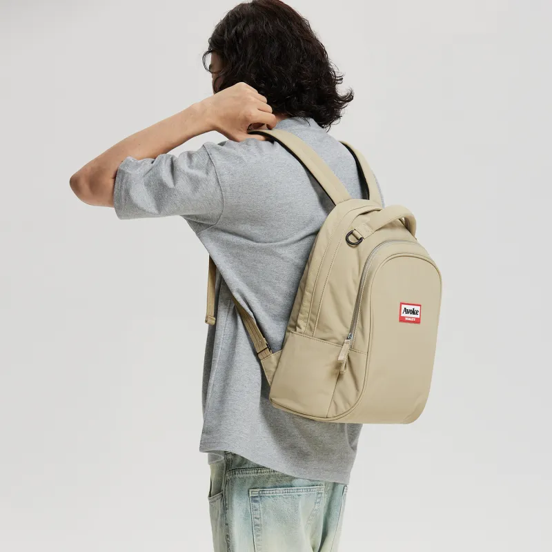 AVOKE Three Proofings Air Nylon Silhouette Backpack Backpack Medium Size Unisex Multicolor-4