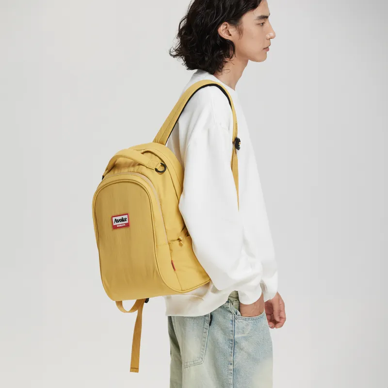 AVOKE Three Proofings Air Nylon Silhouette Backpack Backpack Medium Size Unisex Multicolor-16