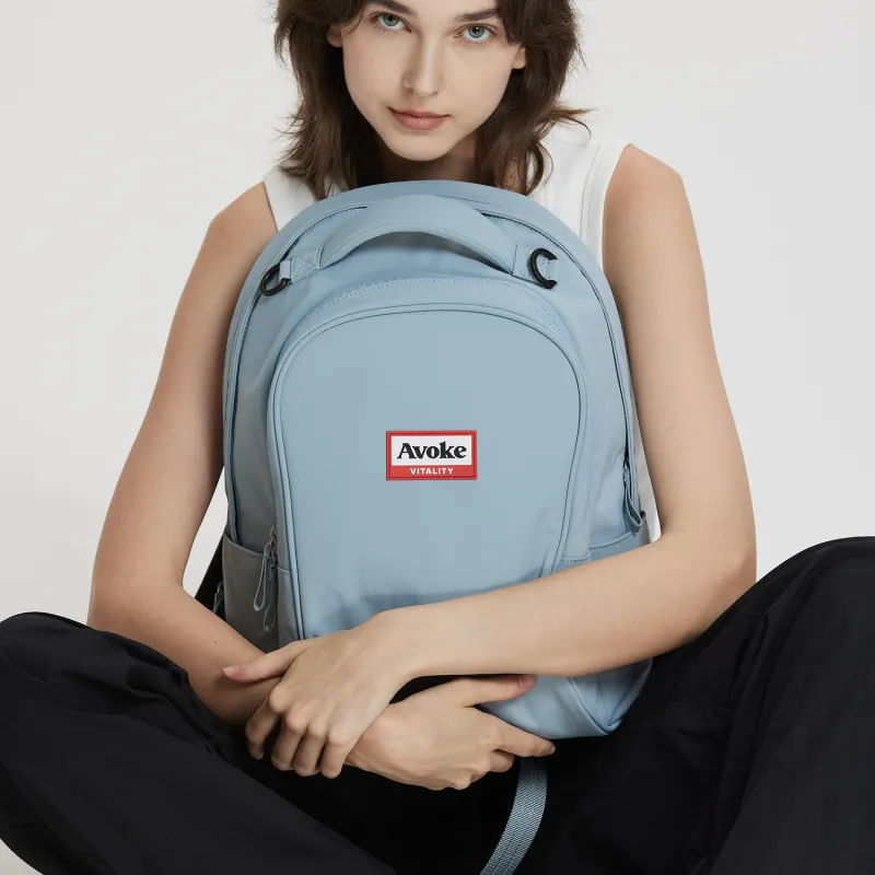 AVOKE Three Proofings Air Nylon Silhouette Backpack Backpack Medium Size Unisex Multicolor-10