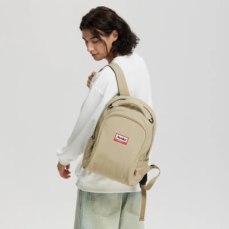 AVOKE Three Proofings Air Nylon Silhouette Backpack Backpack Medium Size Unisex Multicolor-3