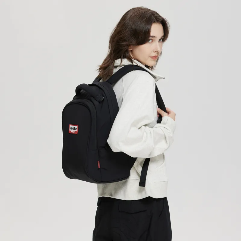 AVOKE Three Proofings Air Nylon Silhouette Backpack Backpack Medium Size Unisex Multicolor-6
