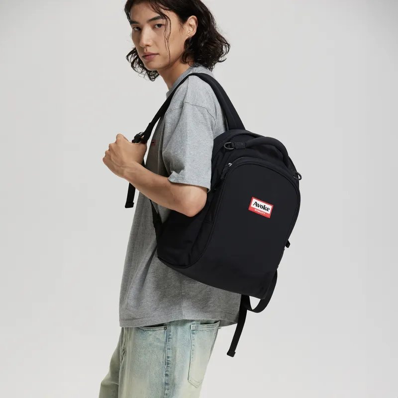 AVOKE Three Proofings Air Nylon Silhouette Backpack Backpack Medium Size Unisex Multicolor-7