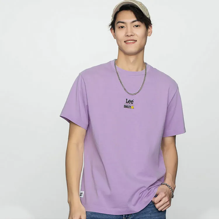 Lee T Shirts Men Purple-2
