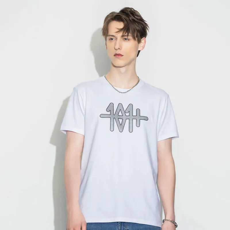 Lee Drop Shoulder Sleeve T Shirt Men's White-2
