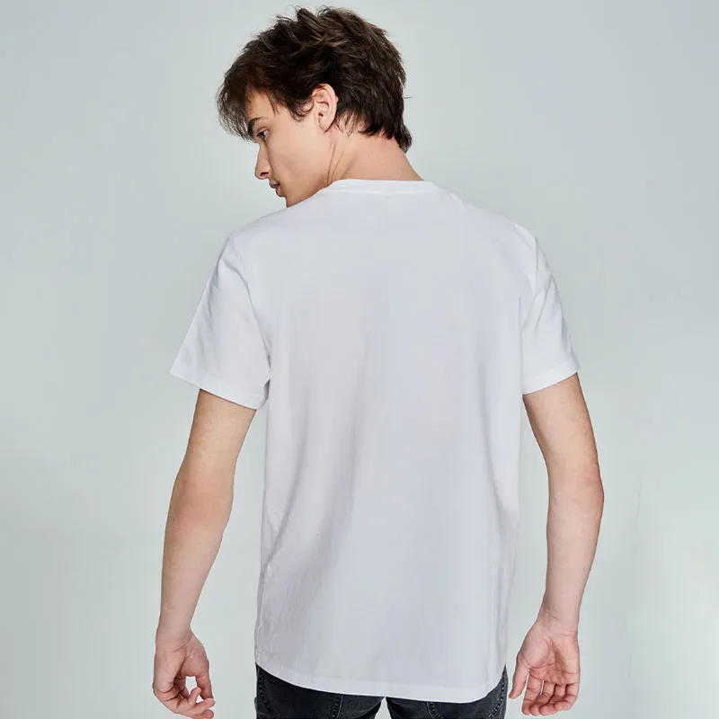 Lee T-Shirts Men White-2