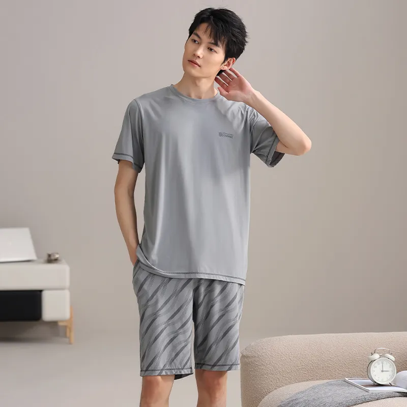 DAMOS·LOVE Pajama Set Men's Image Color-25