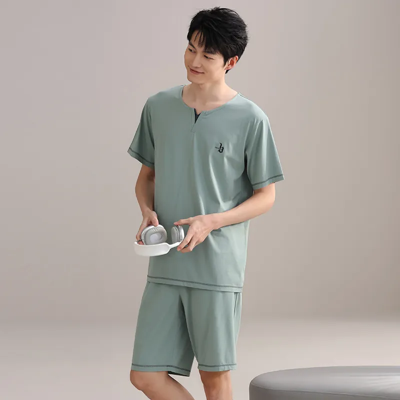 DAMOS·LOVE Pajama Set Men's Image Color-3