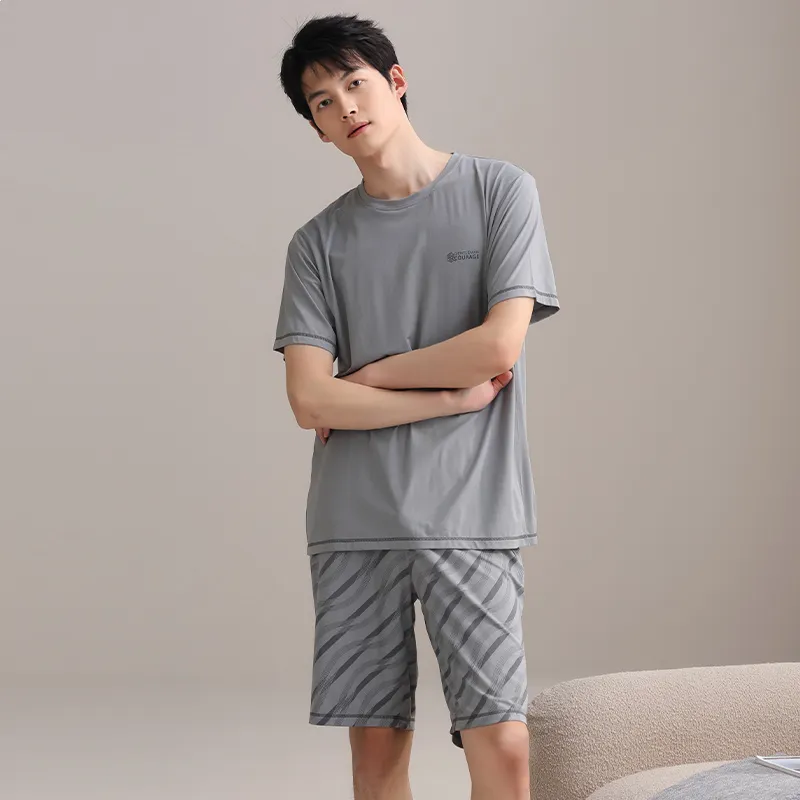 DAMOS·LOVE Pajama Set Men's Image Color-26