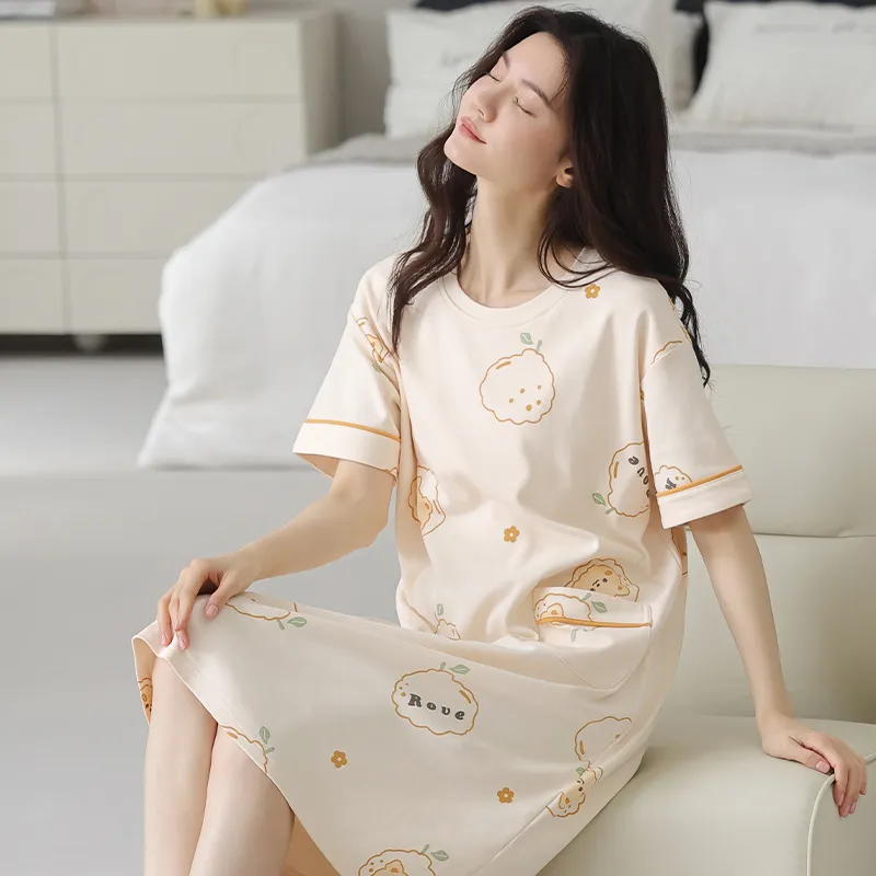 DAMOS·LOVE Women's Nightgowns-5
