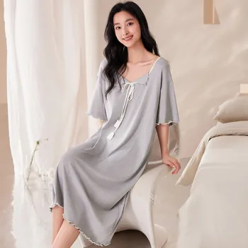 DAMOS·LOVE Nightgown Women's Gray