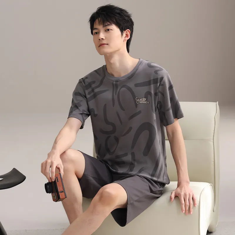 DAMOS·LOVE Men Pajama Sets-14