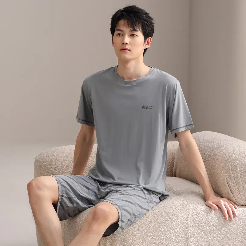 DAMOS·LOVE Pajama Set Men's Image Color-29
