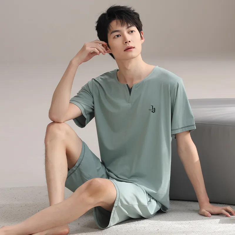 DAMOS·LOVE Pajama Set Men's Image Color-2