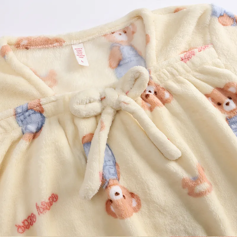 MOOLMEYNO Pajama Set Women's Apricot-1