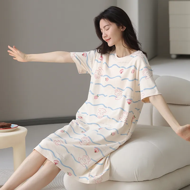 DAMOS·LOVE Nightgown Women's Beige-1
