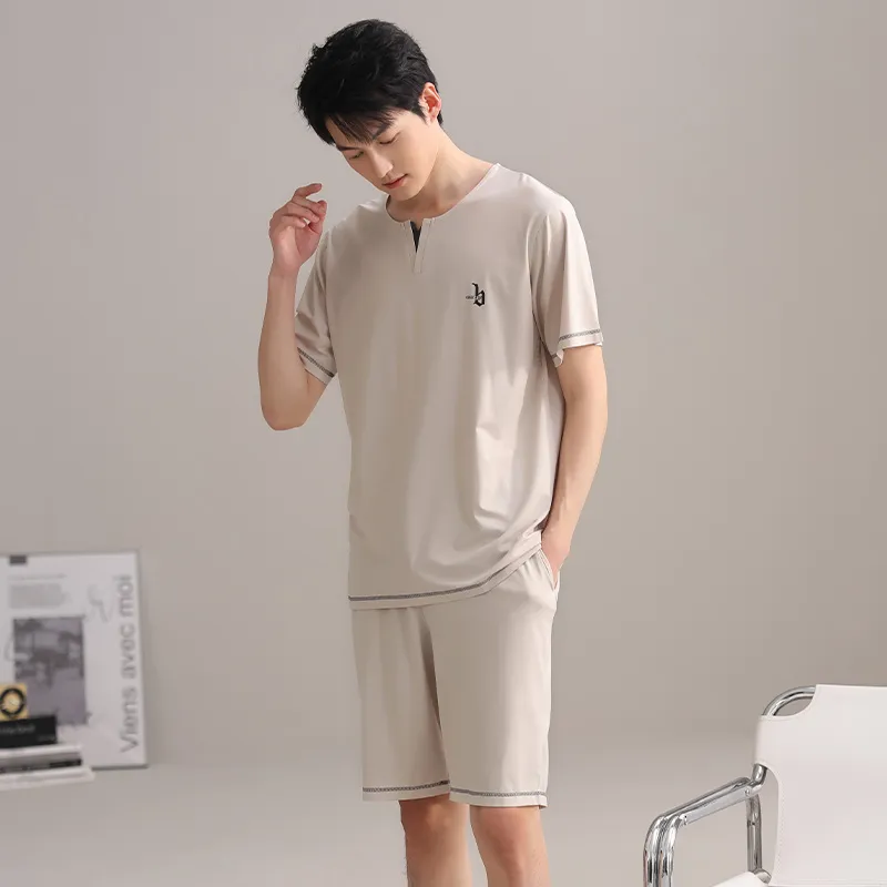 DAMOS·LOVE Pajama Set Men's Image Color-7