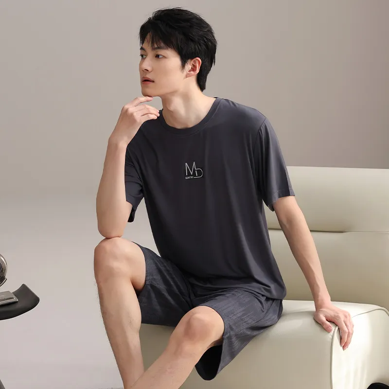 DAMOS·LOVE Pajama Set Men's Image Color-19