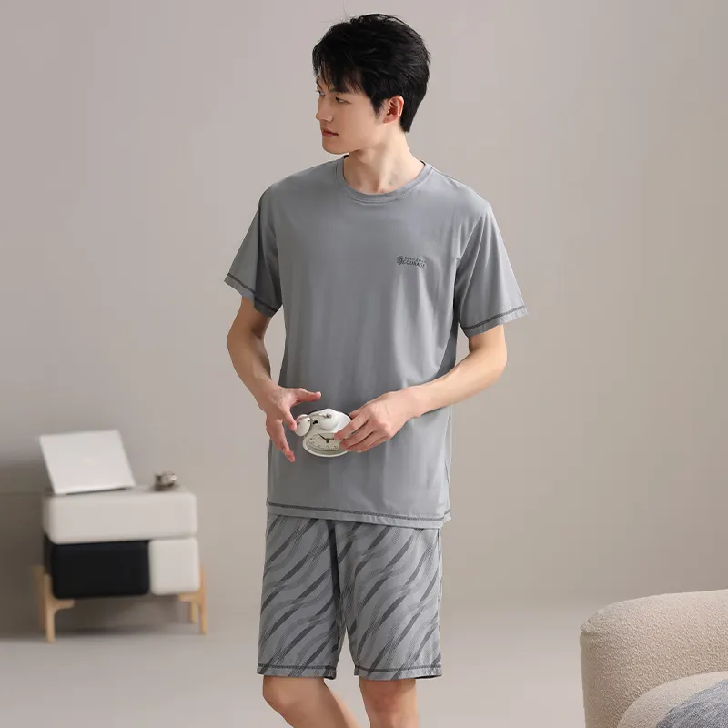 DAMOS·LOVE Pajama Set Men's Image Color-27