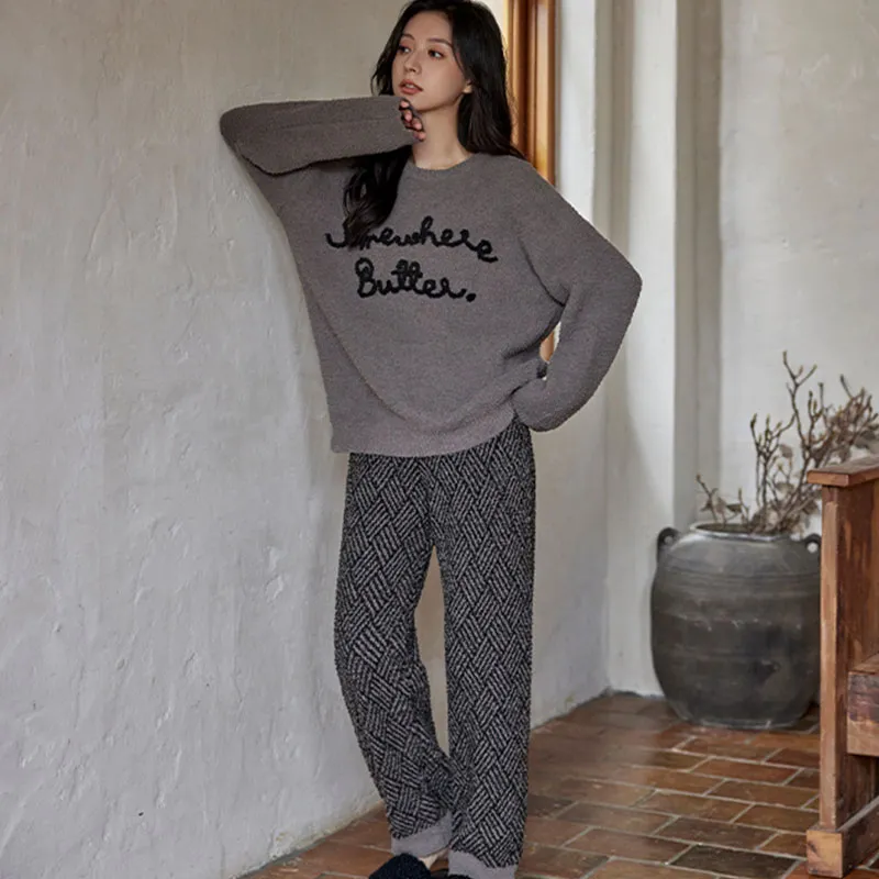 DAMOS·LOVE Pajama Set Women's Gray-1