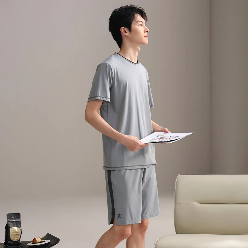 DAMOS·LOVE Pajama Set Men's Image Color-15