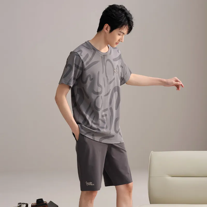 DAMOS·LOVE Men Pajama Sets-10