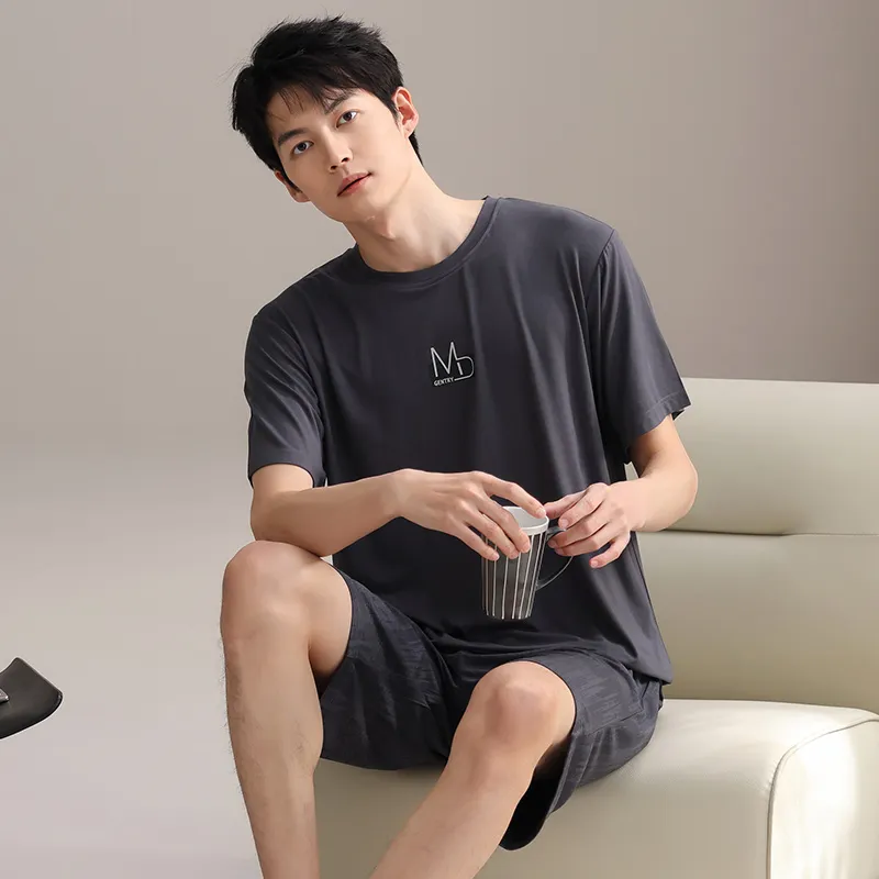 DAMOS·LOVE Pajama Set Men's Image Color-20