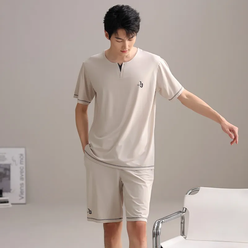 DAMOS·LOVE Pajama Set Men's Image Color-9
