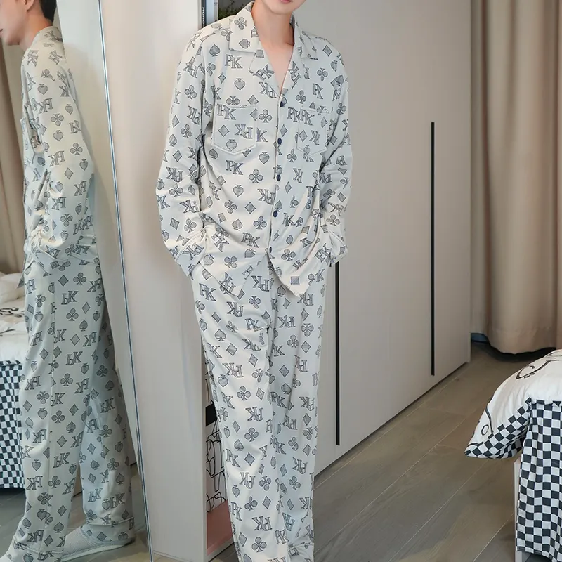 DAMOS·LOVE Pajama Set Men's Gift Box Set Black-12