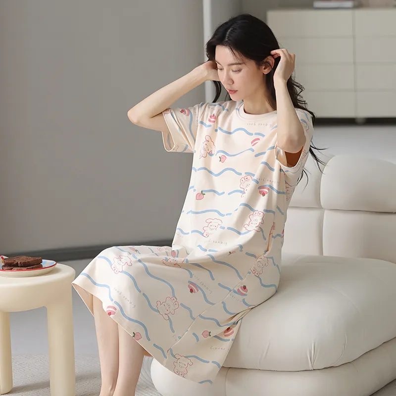DAMOS·LOVE Nightgown Women's Beige-2