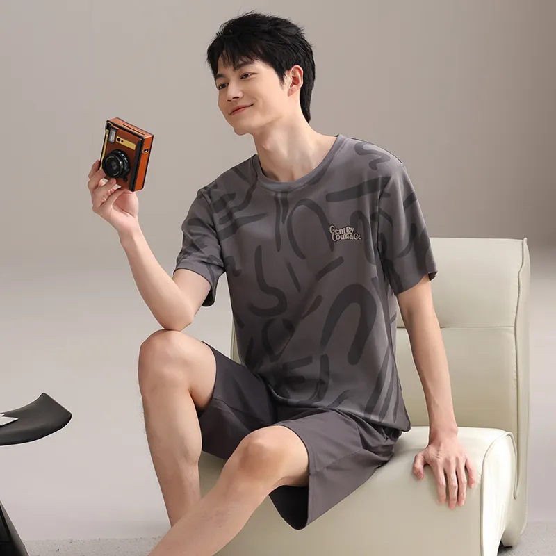 DAMOS·LOVE Men Pajama Sets-12