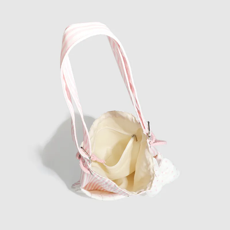 HACIN PU Shoulder Bag Women's Pink-3