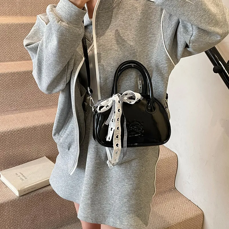 HACIN PU One Shoulder Handbag Women's Multicolor-7