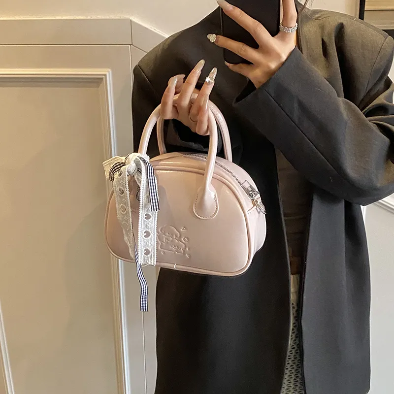 HACIN PU One Shoulder Handbag Women's Multicolor-13