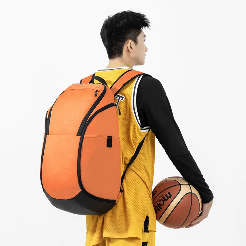 HACIN Oxford Backpack Regular Men's Black Gray/Black & Royal Blue/Black & Orange/White/Light Gray/Red-7