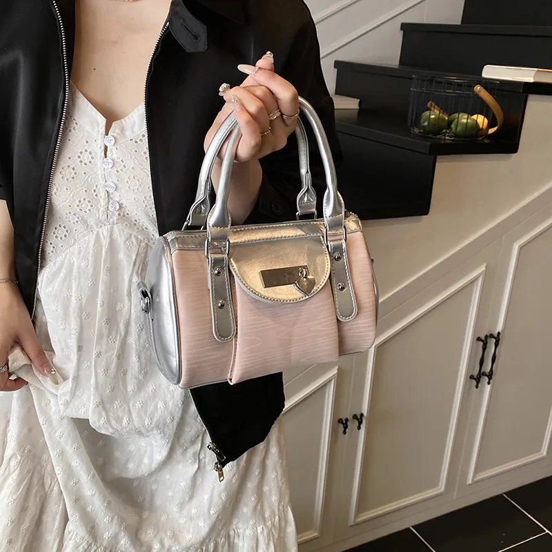 HACIN PU Shoulder Bag, Crossbody Bag, Handbag Women's Multicolor-7