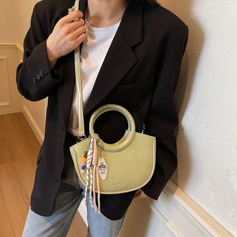 HACIN PU One Shoulder Handbag Regular Women's Multicolor-14